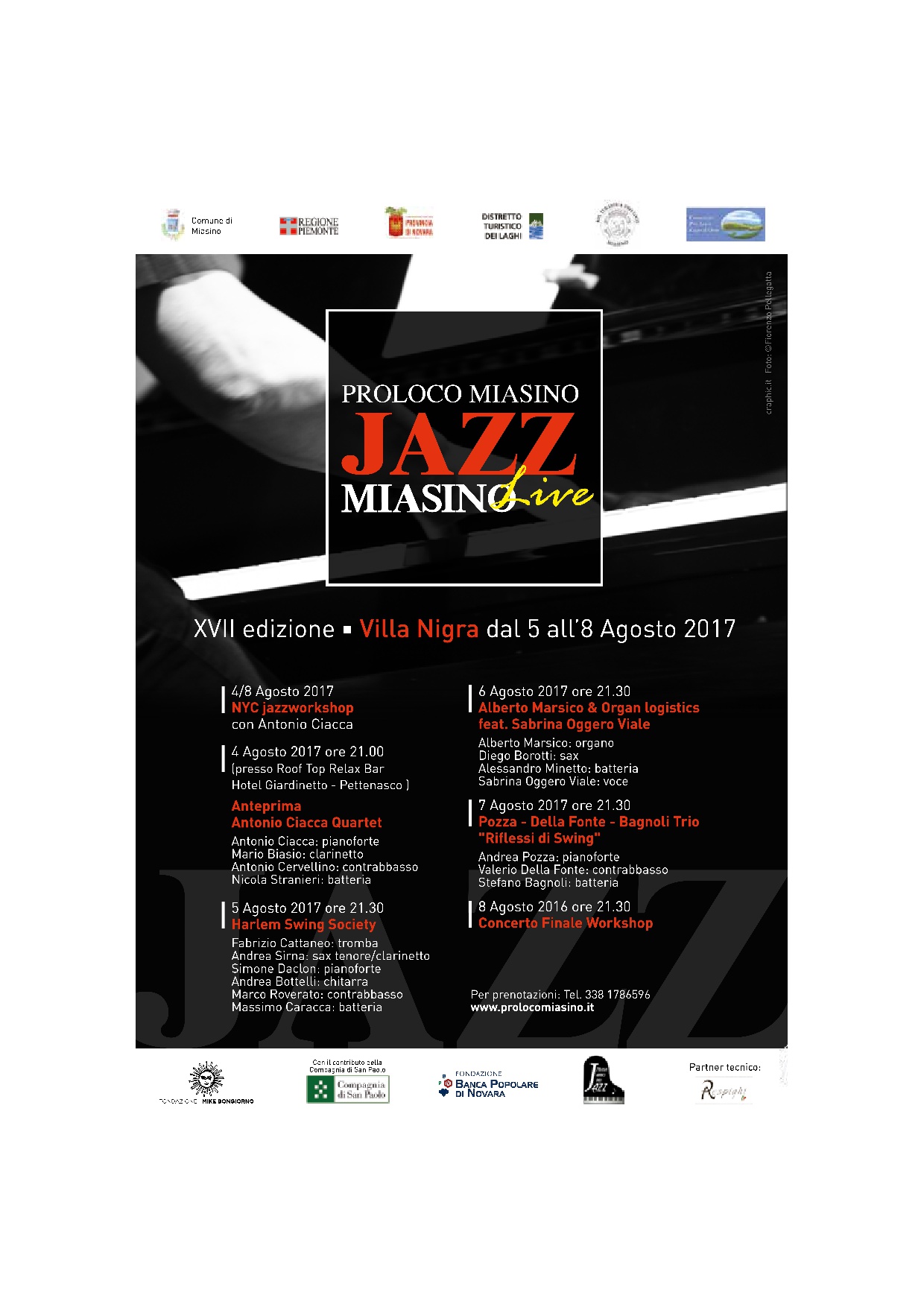 Miasino Classic Jazz Festival 2017